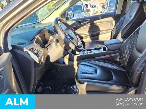 Silver Metallic 2024 Ford Edge Titanium