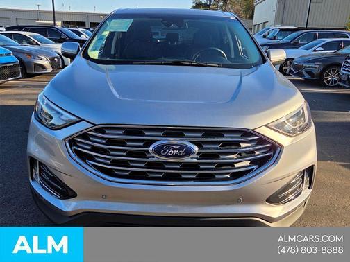 Silver Metallic 2024 Ford Edge Titanium