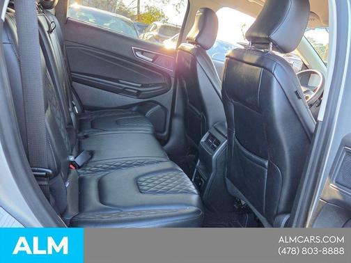 Silver Metallic 2024 Ford Edge Titanium