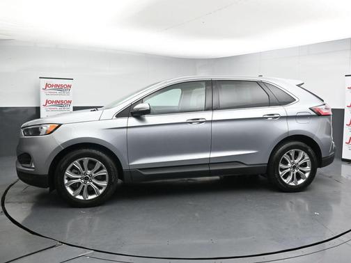Silver Metallic 2024 Ford Edge Titanium