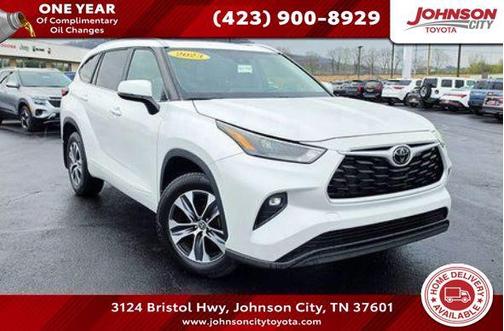 Wind Chill Pearl 2023 Toyota Highlander XLE