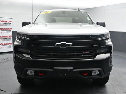 Silver Ice Metallic 2021 Chevrolet Silverado 1500 LT Trail Boss