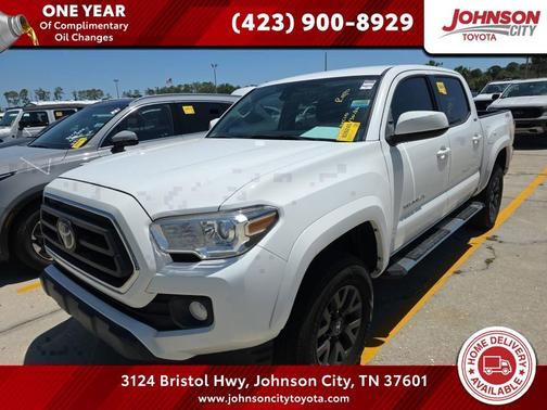 Super White 2020 Toyota Tacoma SR5