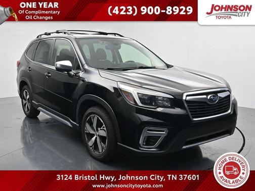 Crystal Black Silica 2021 Subaru Forester Touring