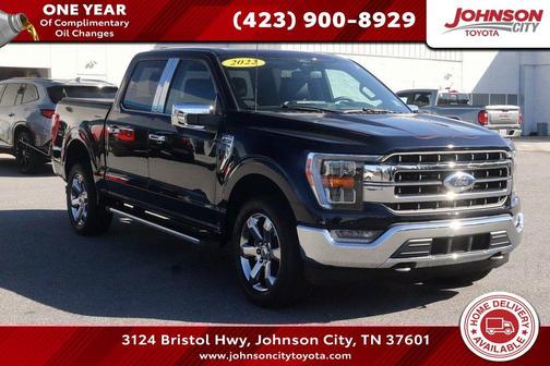 Antimatter Blue Metallic 2022 Ford F-150 Lariat
