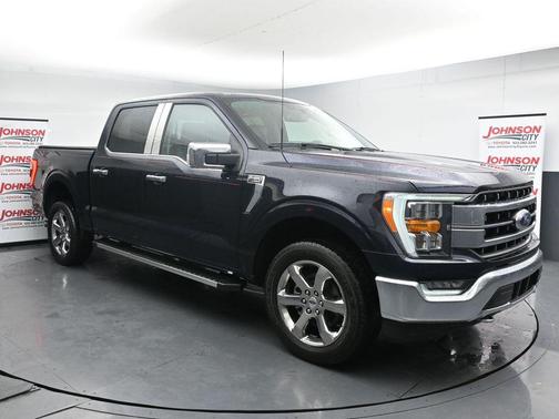 Antimatter Blue Metallic 2022 Ford F-150 Lariat