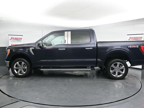 Antimatter Blue Metallic 2022 Ford F-150 Lariat