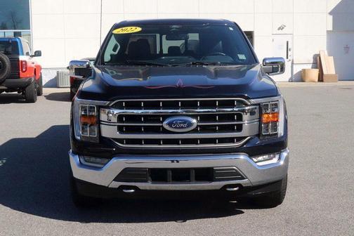 Antimatter Blue Metallic 2022 Ford F-150 Lariat
