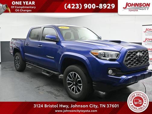 Blue Crush Metallic 2023 Toyota Tacoma TRD Sport