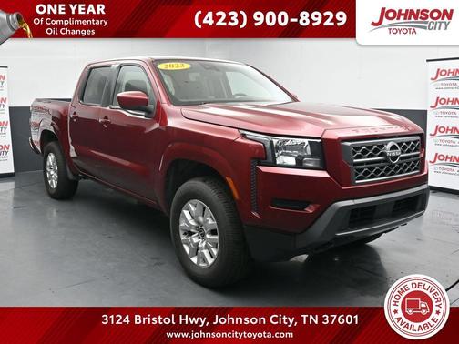 Cardinal Red Metallic Tricoat 2023 Nissan Frontier SV