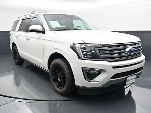 Star White Metallic Tri-Coat 2021 Ford Expedition Limited