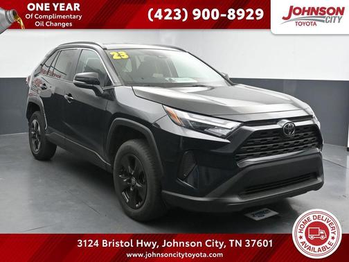 Midnight Black Metallic 2023 Toyota RAV4 XLE