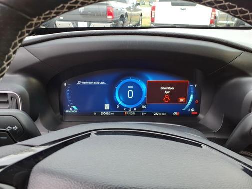 Star White Metallic Tri-Coat 2024 Ford Explorer ST