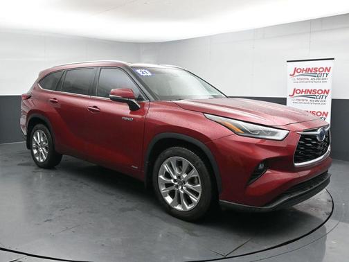 Ruby Flare Pearl 2021 Toyota Highlander Hybrid Limited