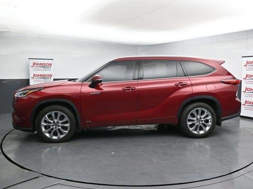 Ruby Flare Pearl 2021 Toyota Highlander Hybrid Limited