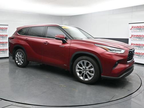 Ruby Flare Pearl 2021 Toyota Highlander Hybrid Limited