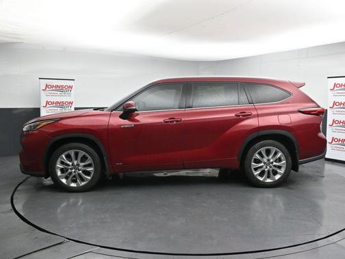 Ruby Flare Pearl 2021 Toyota Highlander Hybrid Limited