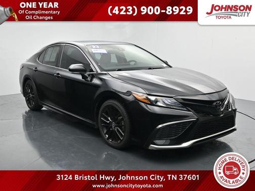 Midnight Black Metallic 2023 Toyota Camry XSE
