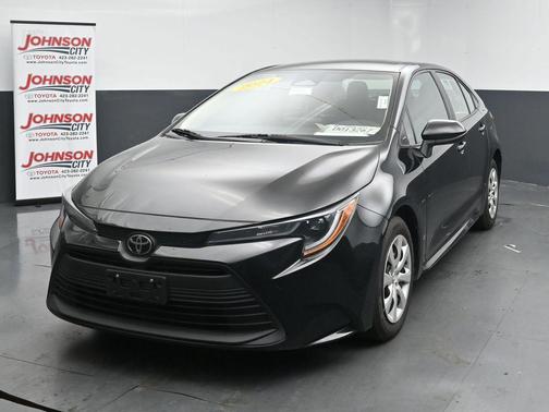 Midnight Black Metallic 2024 Toyota Corolla LE