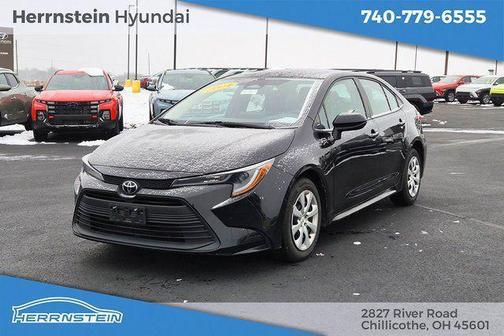 Midnight Black Metallic 2024 Toyota Corolla LE