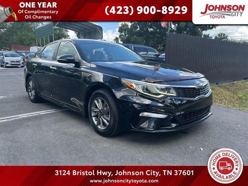 Ebony Black 2019 Kia Optima LX