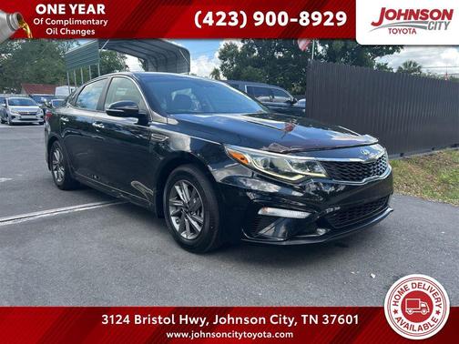 Ebony Black 2019 Kia Optima LX