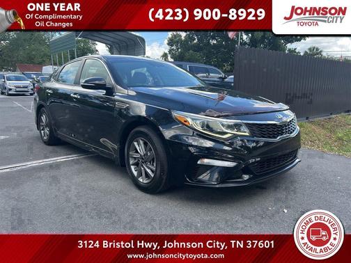Ebony Black 2019 Kia Optima LX