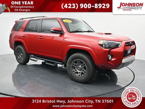 Barcelona Red Metallic 2020 Toyota 4Runner TRD Off Road Premium