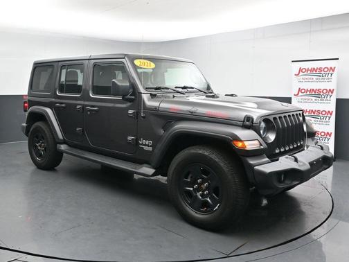 Granite Crystal Metallic Clearcoat 2021 Jeep Wrangler Unlimited Sport