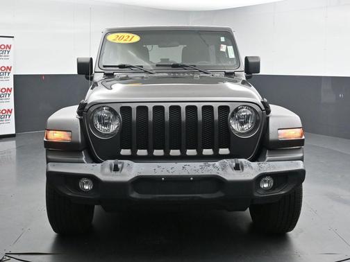 Granite Crystal Metallic Clearcoat 2021 Jeep Wrangler Unlimited Sport