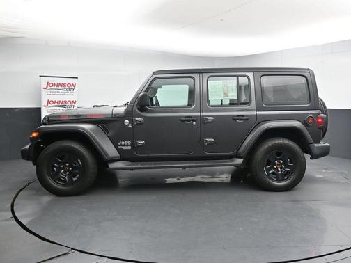 Granite Crystal Metallic Clearcoat 2021 Jeep Wrangler Unlimited Sport