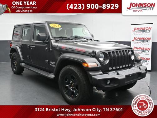 Granite Crystal Metallic Clearcoat 2021 Jeep Wrangler Unlimited Sport