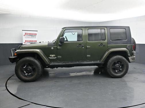 Jeep Green Metallic Clearcoat 2007 Jeep Wrangler Unlimited Sahara