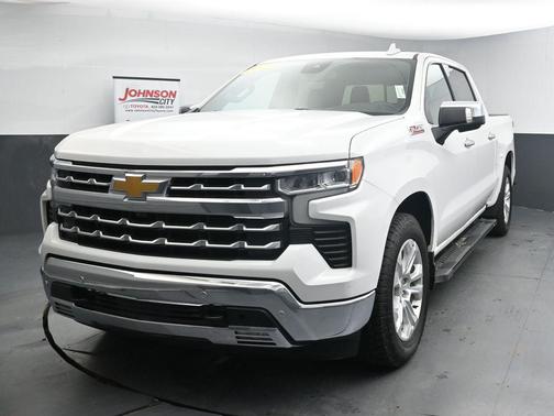 Summit White 2023 Chevrolet Silverado 1500 LTZ