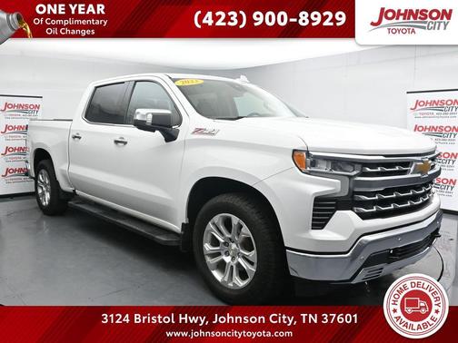 Summit White 2023 Chevrolet Silverado 1500 LTZ