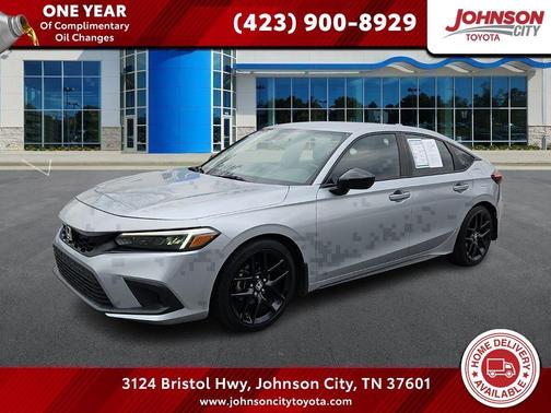 Lunar Silver Metallic 2023 Honda Civic Sport