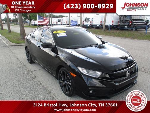 Crystal Black Pearl 2021 Honda Civic Sport