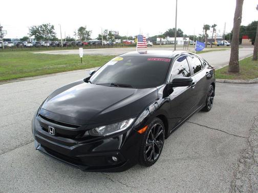 Crystal Black Pearl 2021 Honda Civic Sport