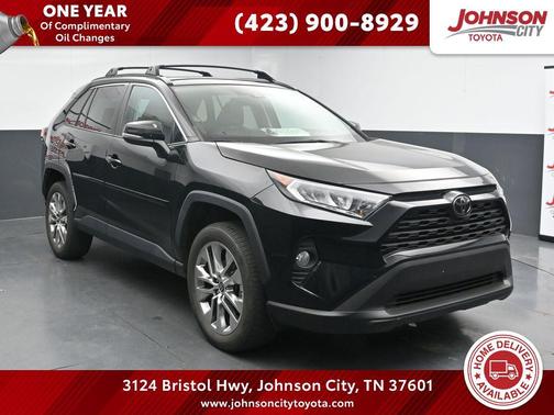 Midnight Black Metallic 2021 Toyota RAV4 XLE Premium