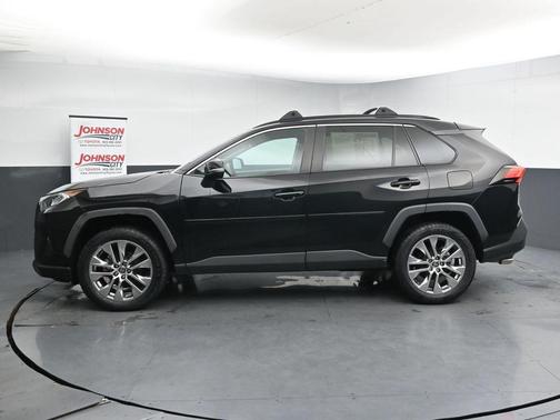 Midnight Black Metallic 2021 Toyota RAV4 XLE Premium