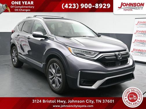 Modern Steel Metallic 2022 Honda CR-V AWD Touring