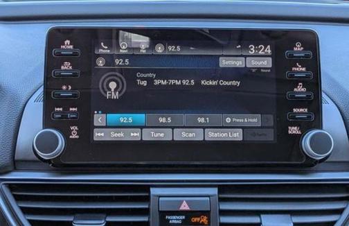 Platinum White Pearl 2021 Honda Accord Touring 2.0T