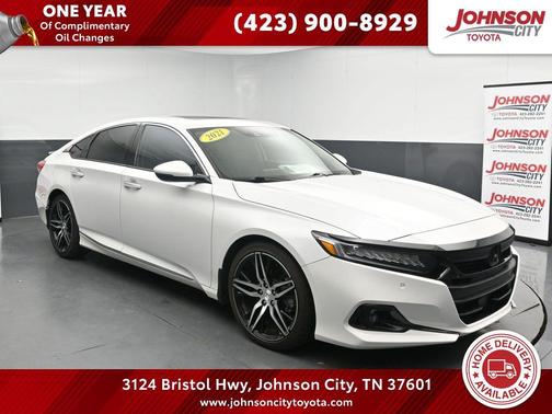 Platinum White Pearl 2021 Honda Accord Touring 2.0T