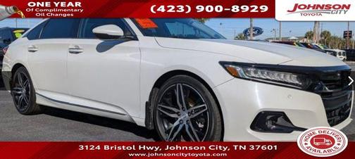 Platinum White Pearl 2021 Honda Accord Touring 2.0T
