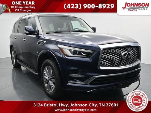 Hermosa Blue 2020 INFINITI QX80 Luxe