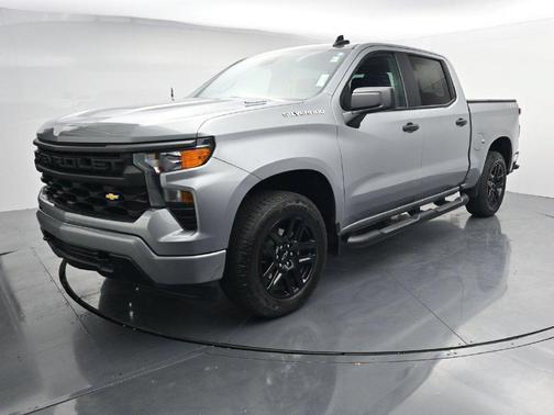 Sterling Gray Metallic 2024 Chevrolet Silverado 1500 Custom