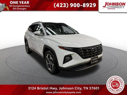White Pearl 2024 Hyundai TUCSON Limited