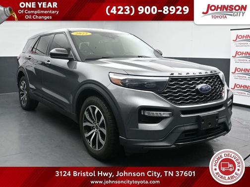 Carbonized Gray Metallic 2022 Ford Explorer ST