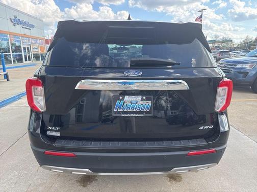 Agate Black Metallic 2022 Ford Explorer XLT