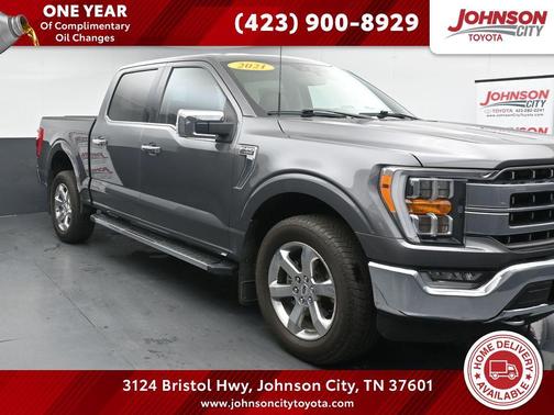 Carbonized Gray Metallic 2021 Ford F-150 Lariat